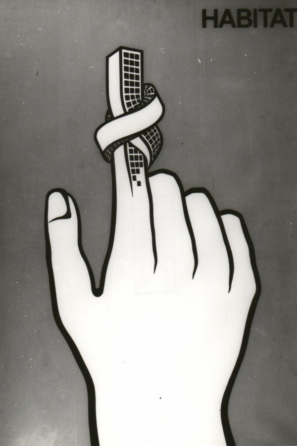 Dušan Junek, návrh na plakát, komb. technika, 64x89, 1975 Autor foto: J. Nárožný